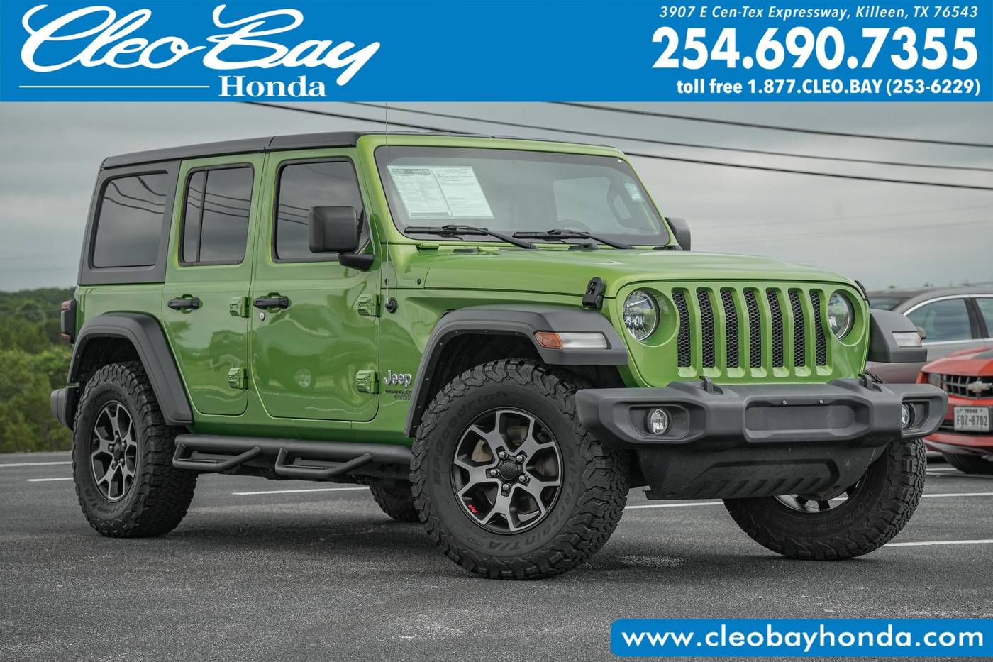 2018 Jeep Wrangler Sport S — SUV — 67,713 mi — Killeen, TX