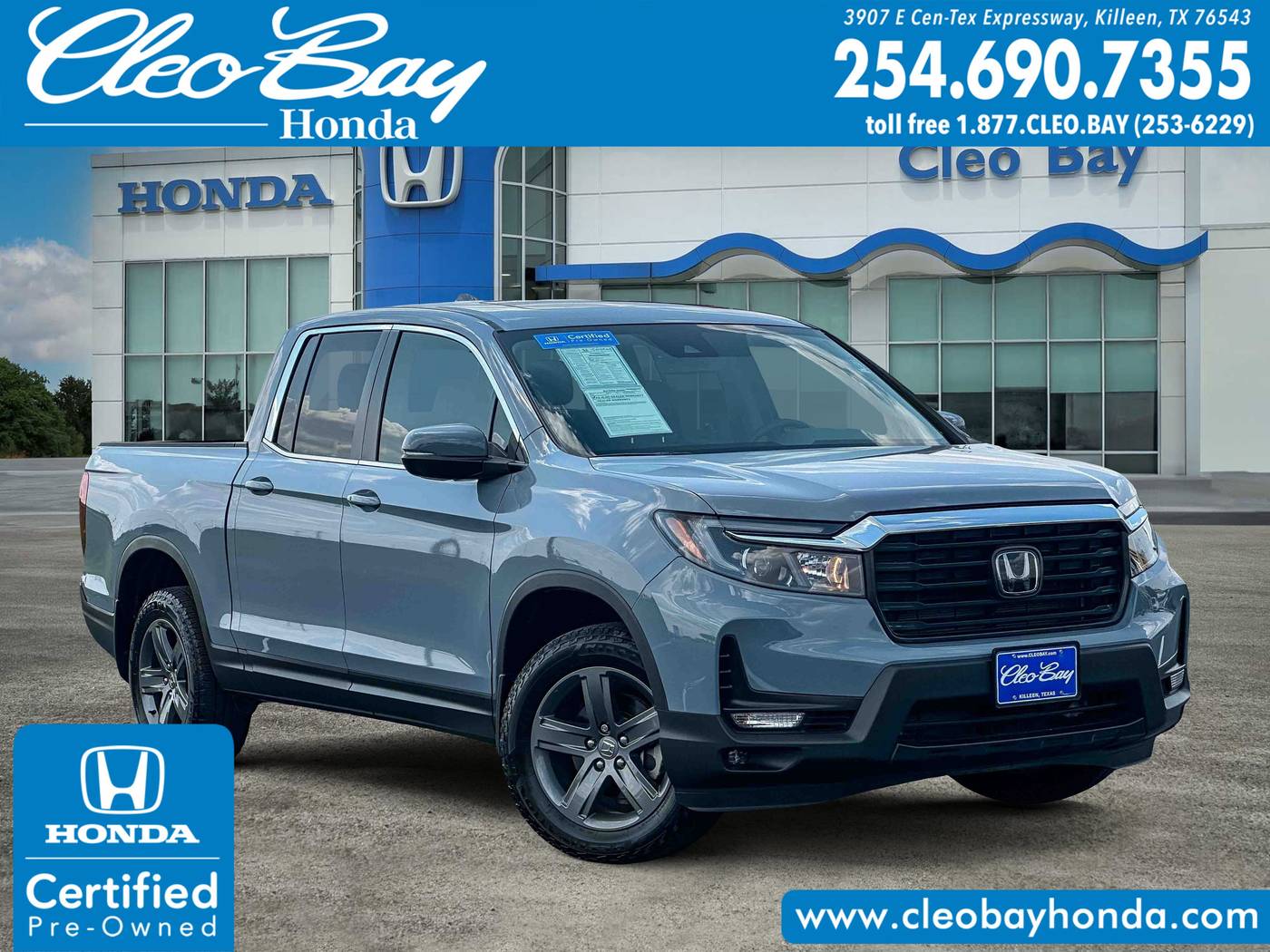 2023 Honda Ridgeline RTL — Pickup Truck — 22,755 mi — Killeen, TX