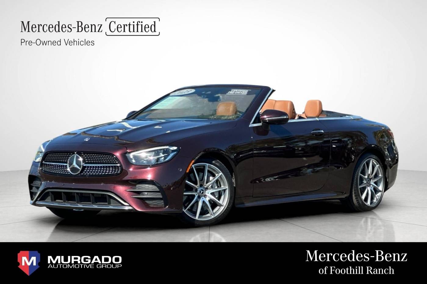 2023 Mercedes-Benz E-Class E 450 — Convertible — 31,967 mi — Foothill Ranch, CA
