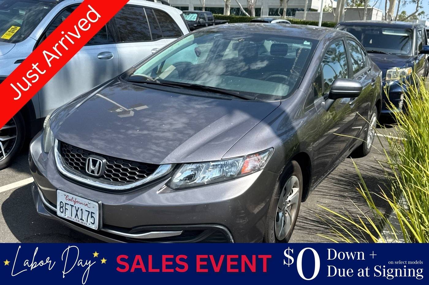 2015 Honda Civic LX — Sedan — 105,889 mi — Foothill Ranch, CA