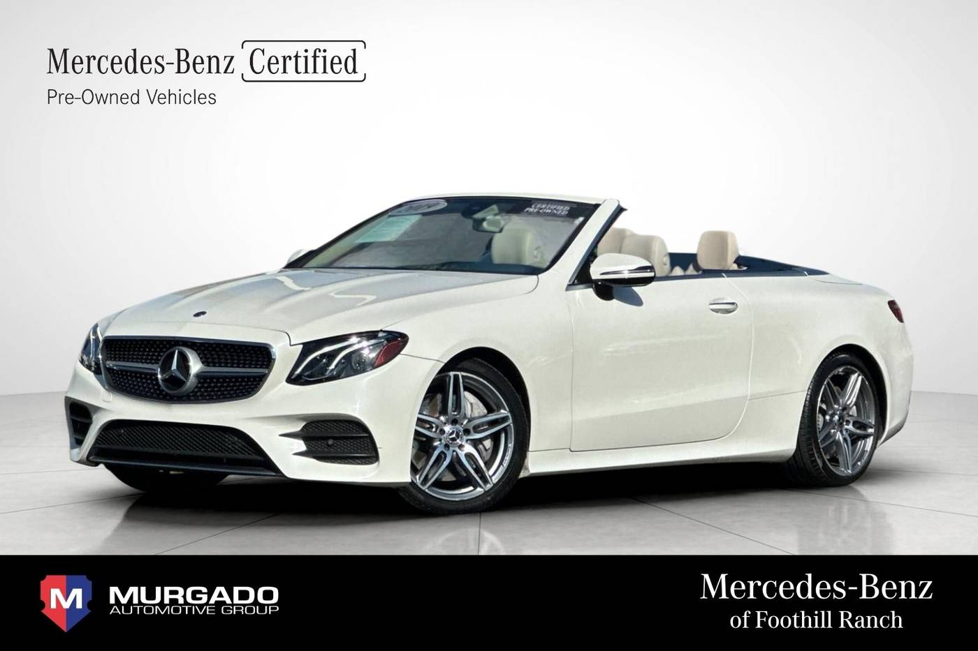 2019 Mercedes-Benz E-Class E 450 — Convertible — 64,667 mi — Foothill Ranch, CA