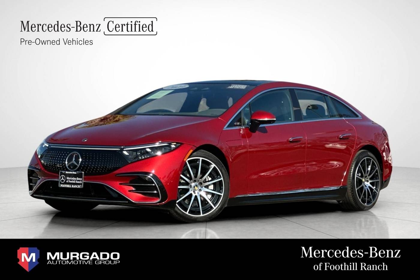 2023 Mercedes-Benz EQS Sedan EQS 580 — Hatchback — 17,477 mi — Foothill Ranch, CA