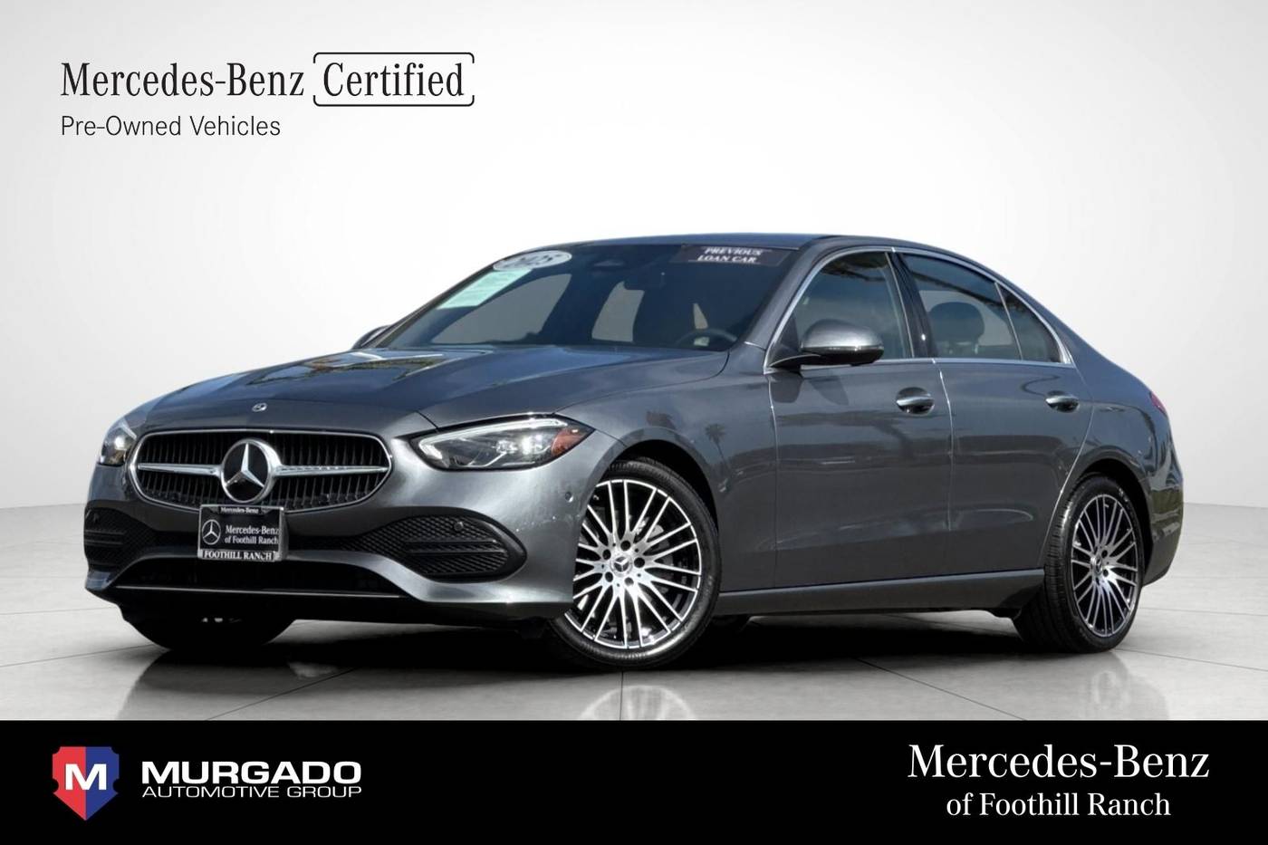 2025 Mercedes-Benz C-Class C 300 — Sedan — 4,451 mi — Foothill Ranch, CA