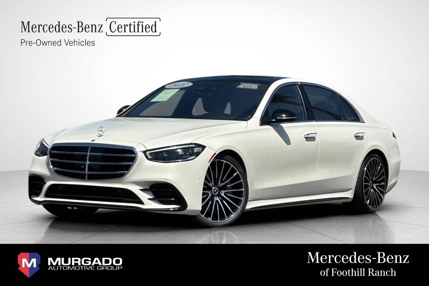 2022 Mercedes-Benz S-Class S 500 — Sedan — 49,595 mi — Foothill Ranch, CA