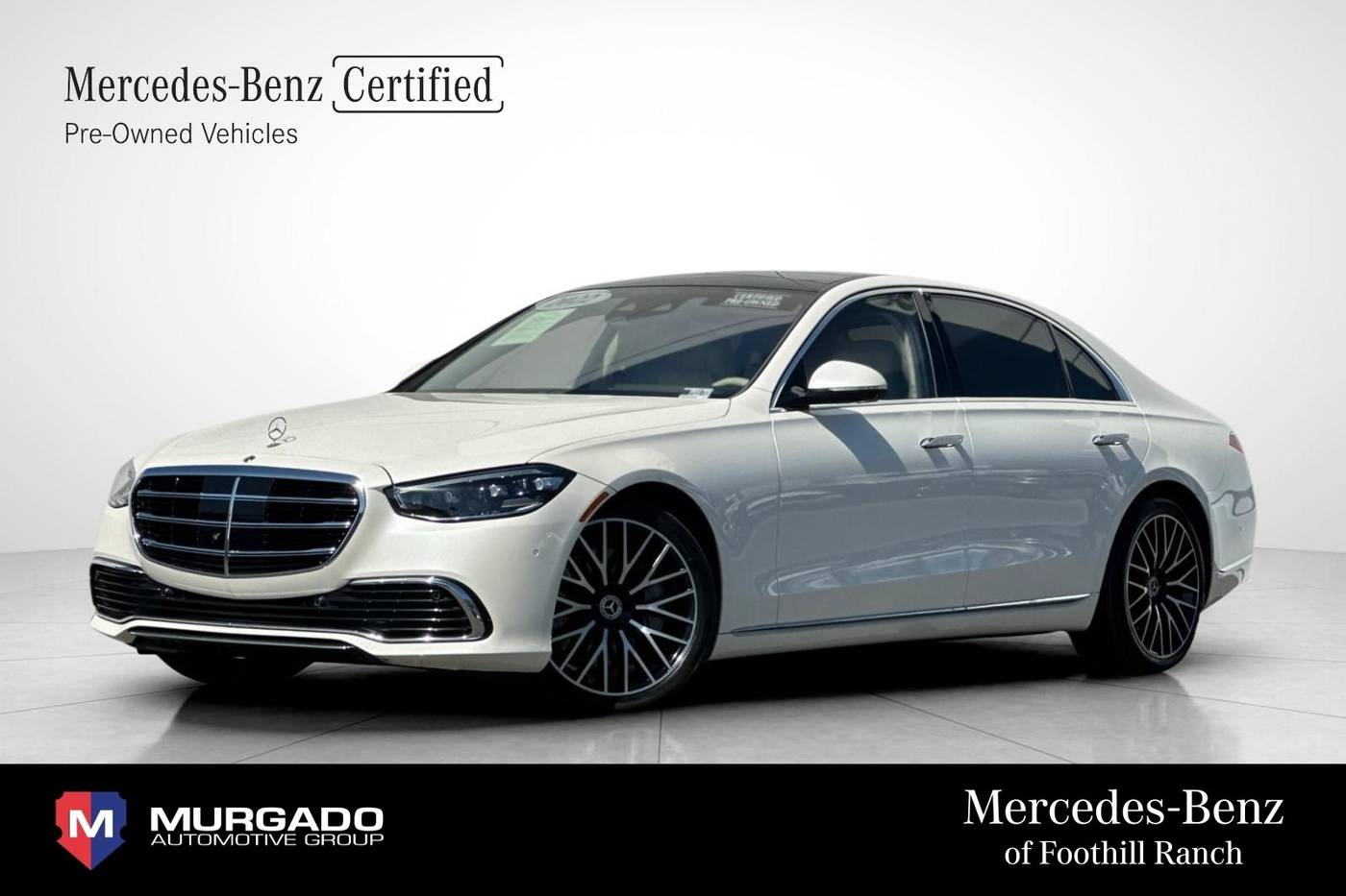 2022 Mercedes-Benz S-Class S 580 — Sedan — 20,634 mi — Foothill Ranch, CA
