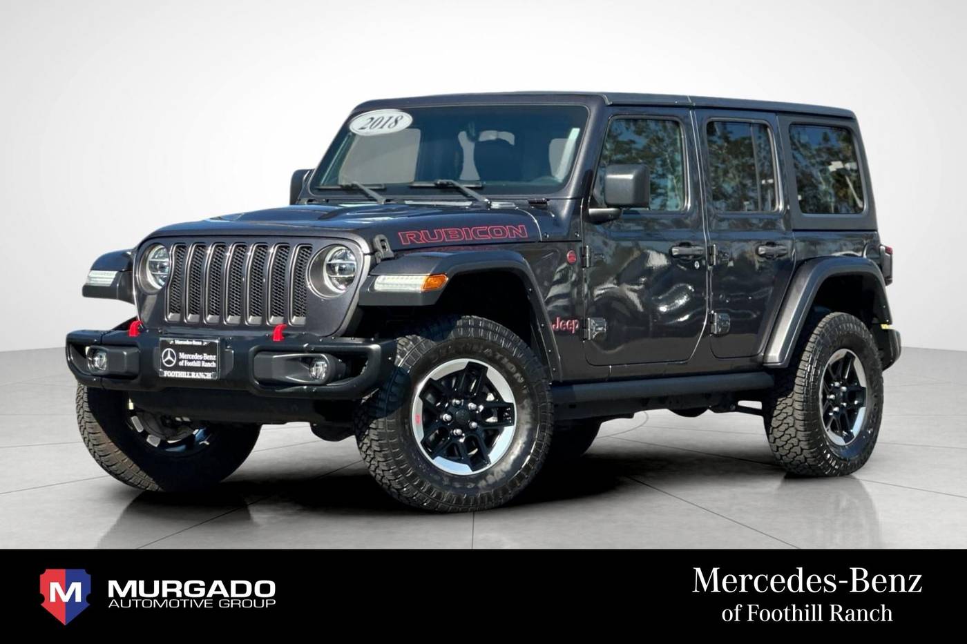 2018 Jeep Wrangler Rubicon — SUV — 63,493 mi — Foothill Ranch, CA