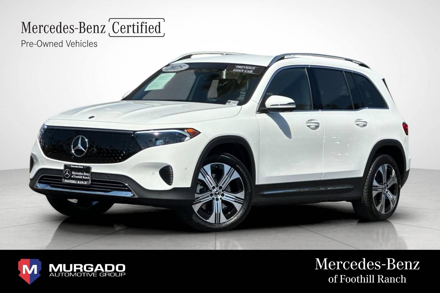 2025 Mercedes-Benz EQB EQB 250+ — SUV — 1,282 mi — Foothill Ranch, CA