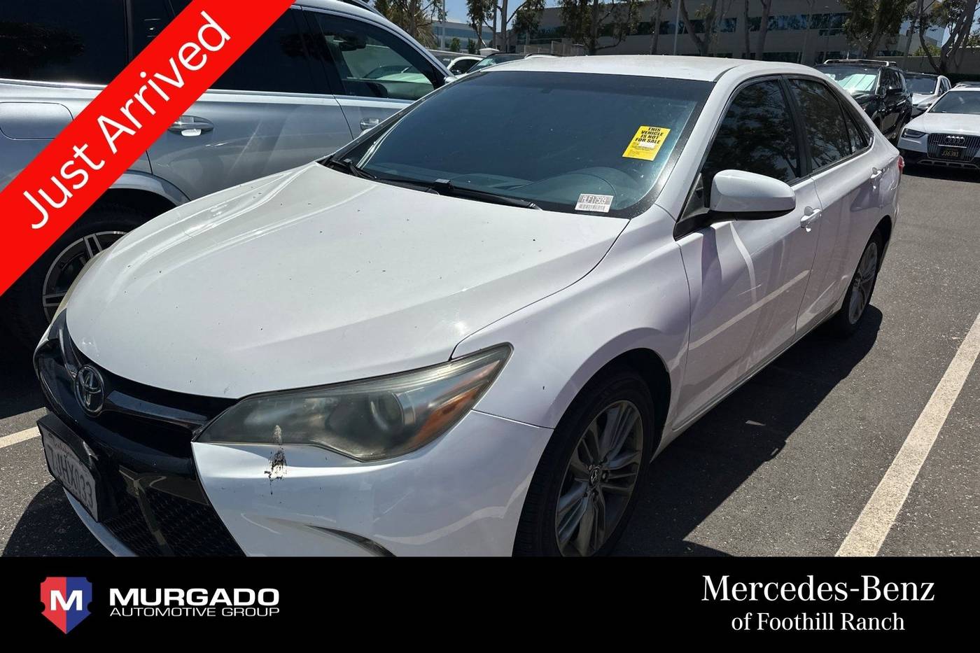 2015 Toyota Camry SE — Sedan — 135,901 mi — Foothill Ranch, CA