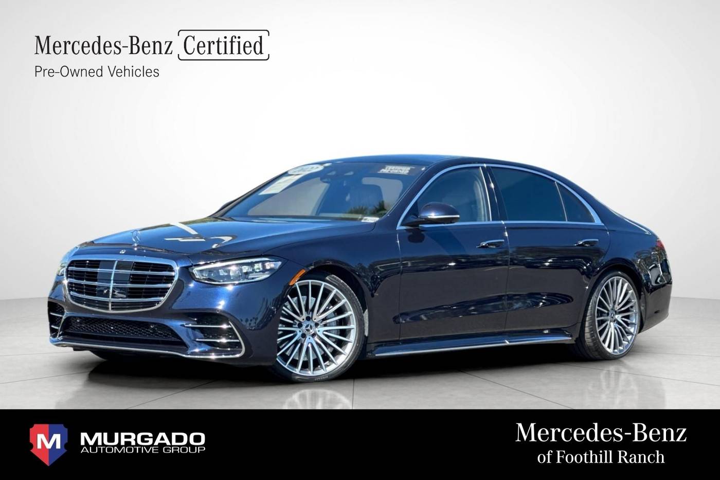 2022 Mercedes-Benz S-Class S 580 — Sedan — 8,238 mi — Foothill Ranch, CA