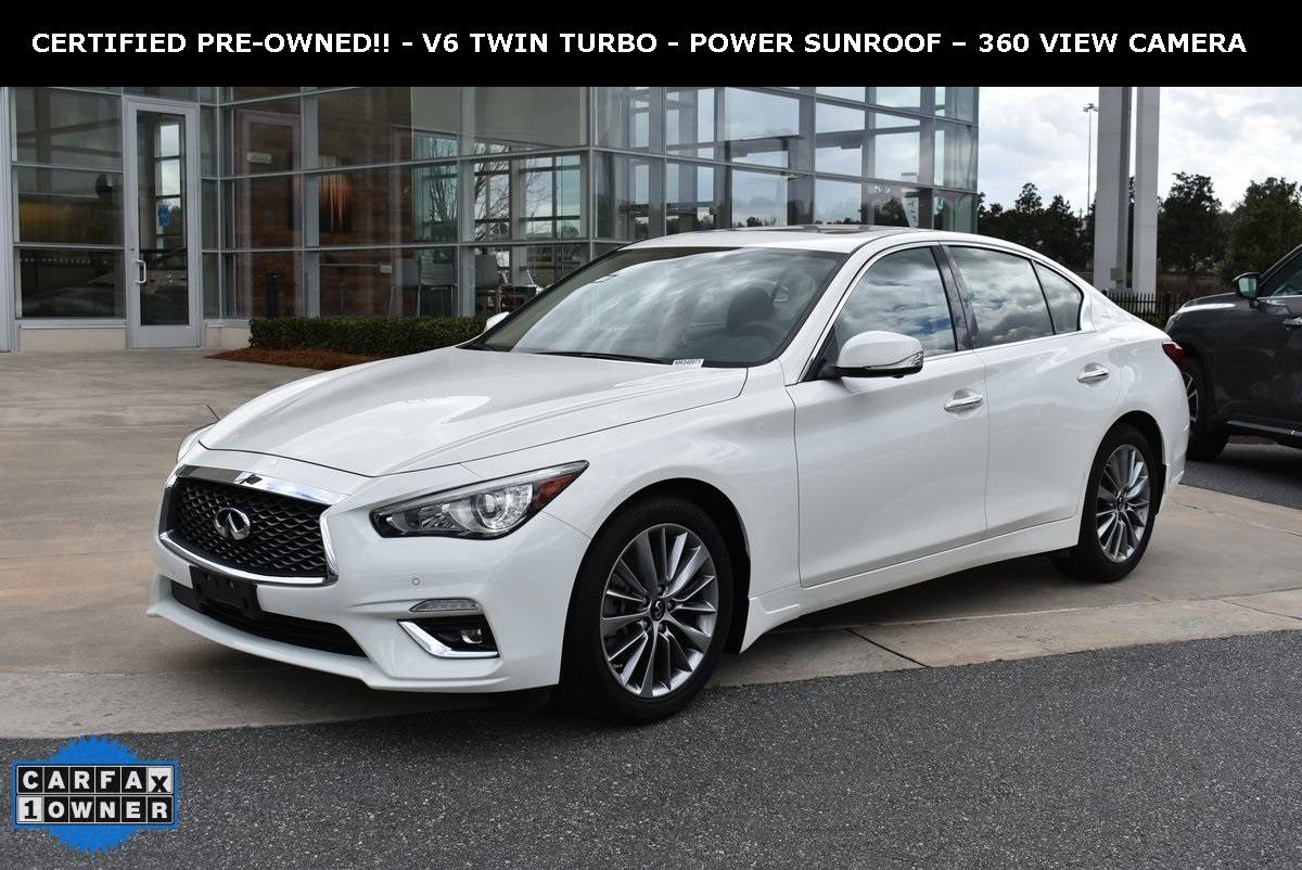 2022 INFINITI Q50 LUXE — Sedan — 24,566 mi — Macon, GA