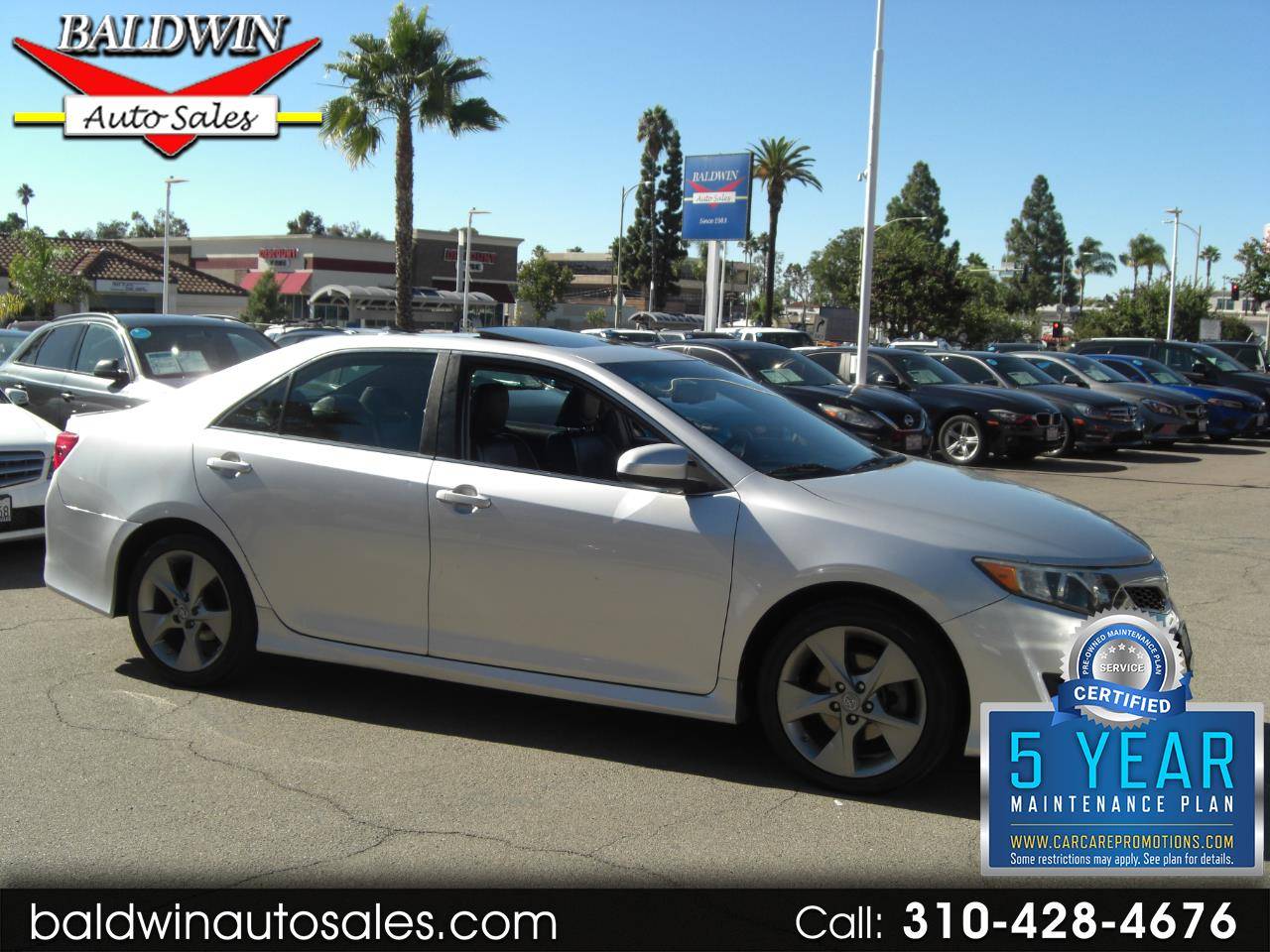 2013 Toyota Camry SE V6 — Sedan — 168,902 mi — Escondido, CA
