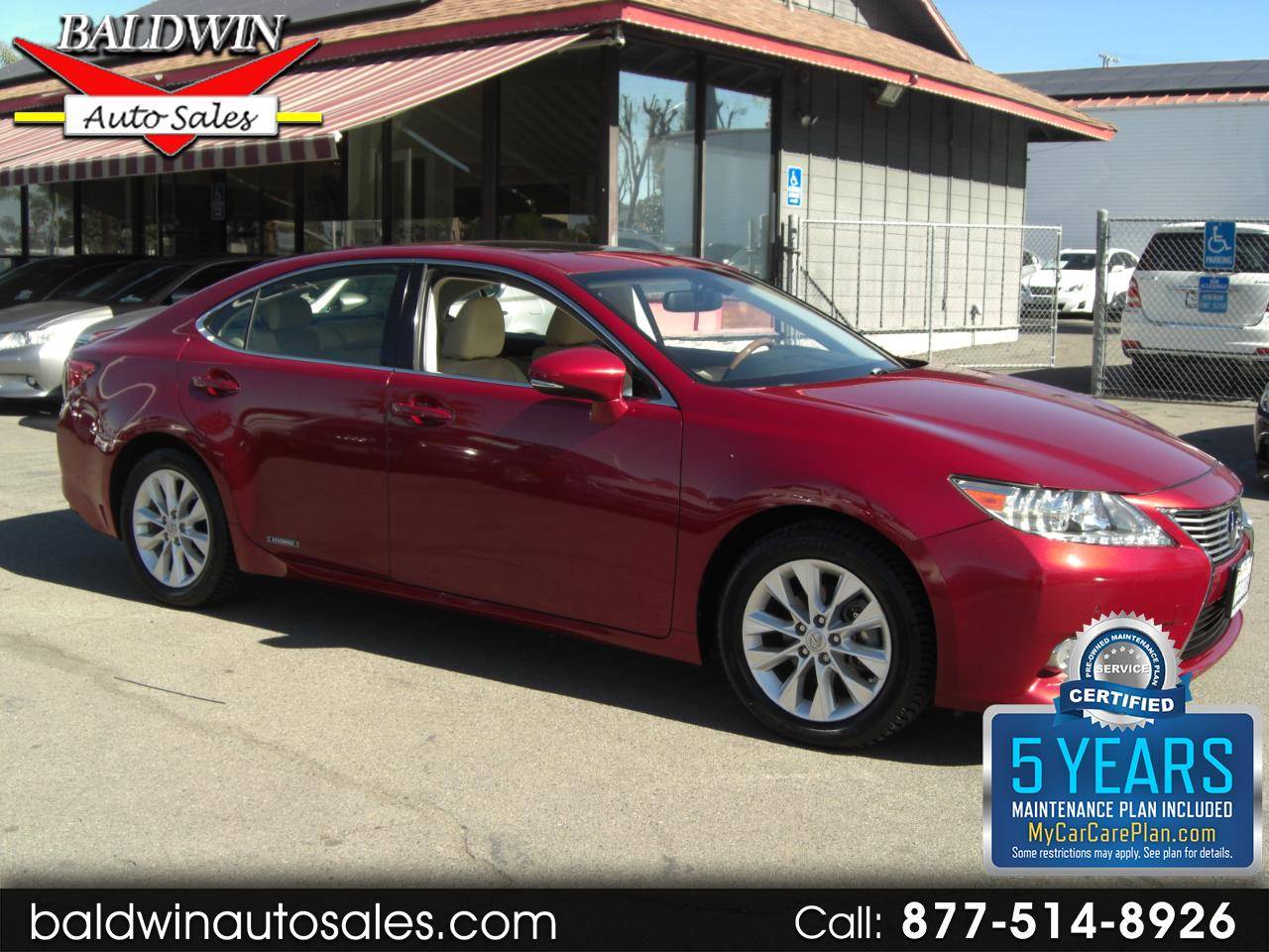 2015 Lexus ES ES 300h — Sedan — 88,276 mi — Escondido, CA