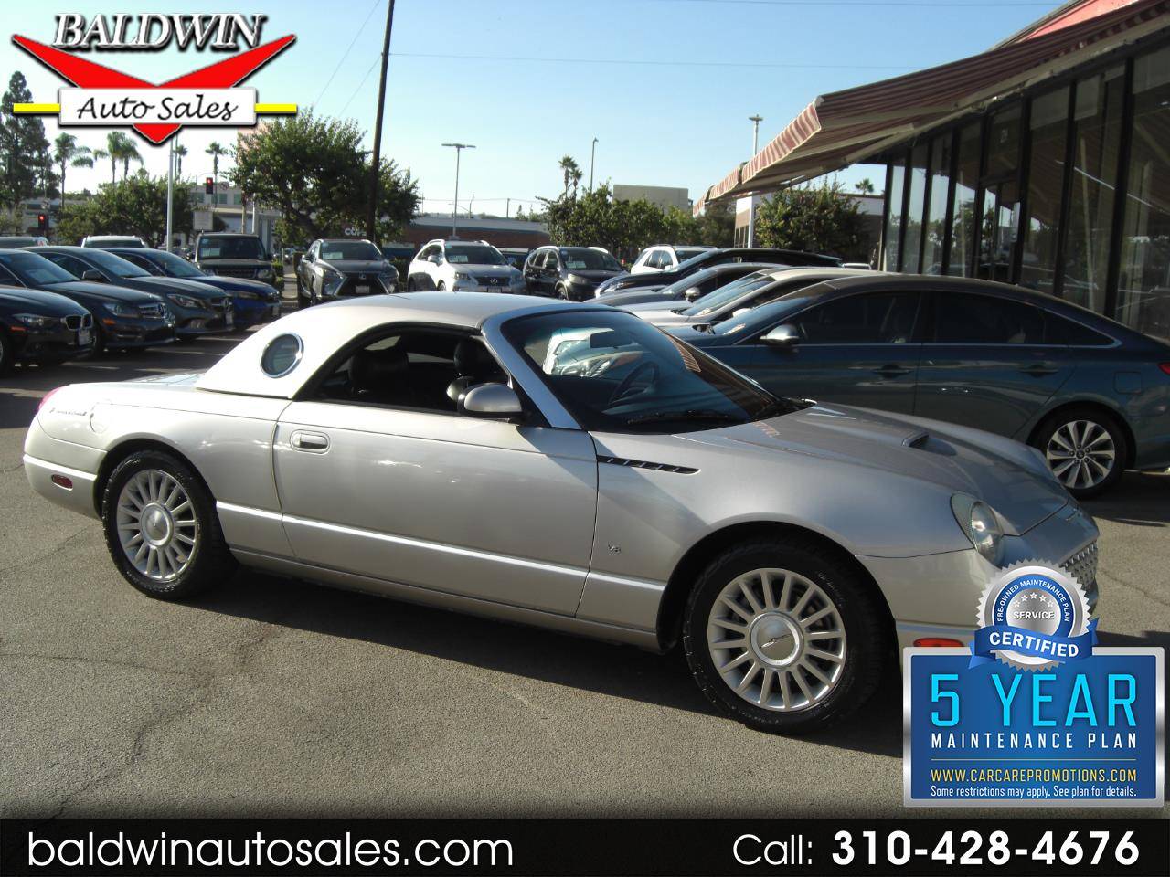 2004 Ford Thunderbird Premium — Convertible — 71,254 mi — Escondido, CA