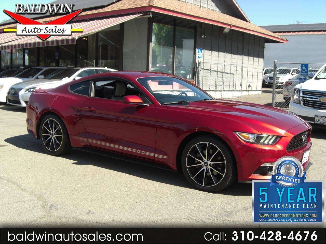 2017 Ford Mustang EcoBoost — Coupe — 80,515 mi — Escondido, CA