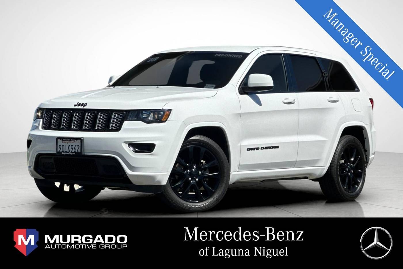 2018 Jeep Grand Cherokee Altitude — SUV — 87,993 mi — Laguna Niguel, CA