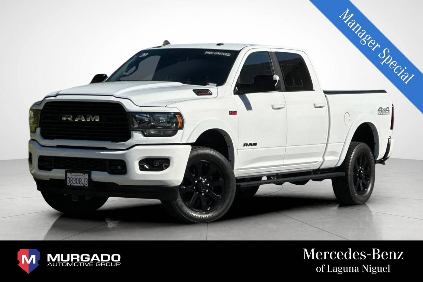 2020 Ram 2500 Big Horn — Pickup Truck — 21,987 mi — Laguna Niguel, CA
