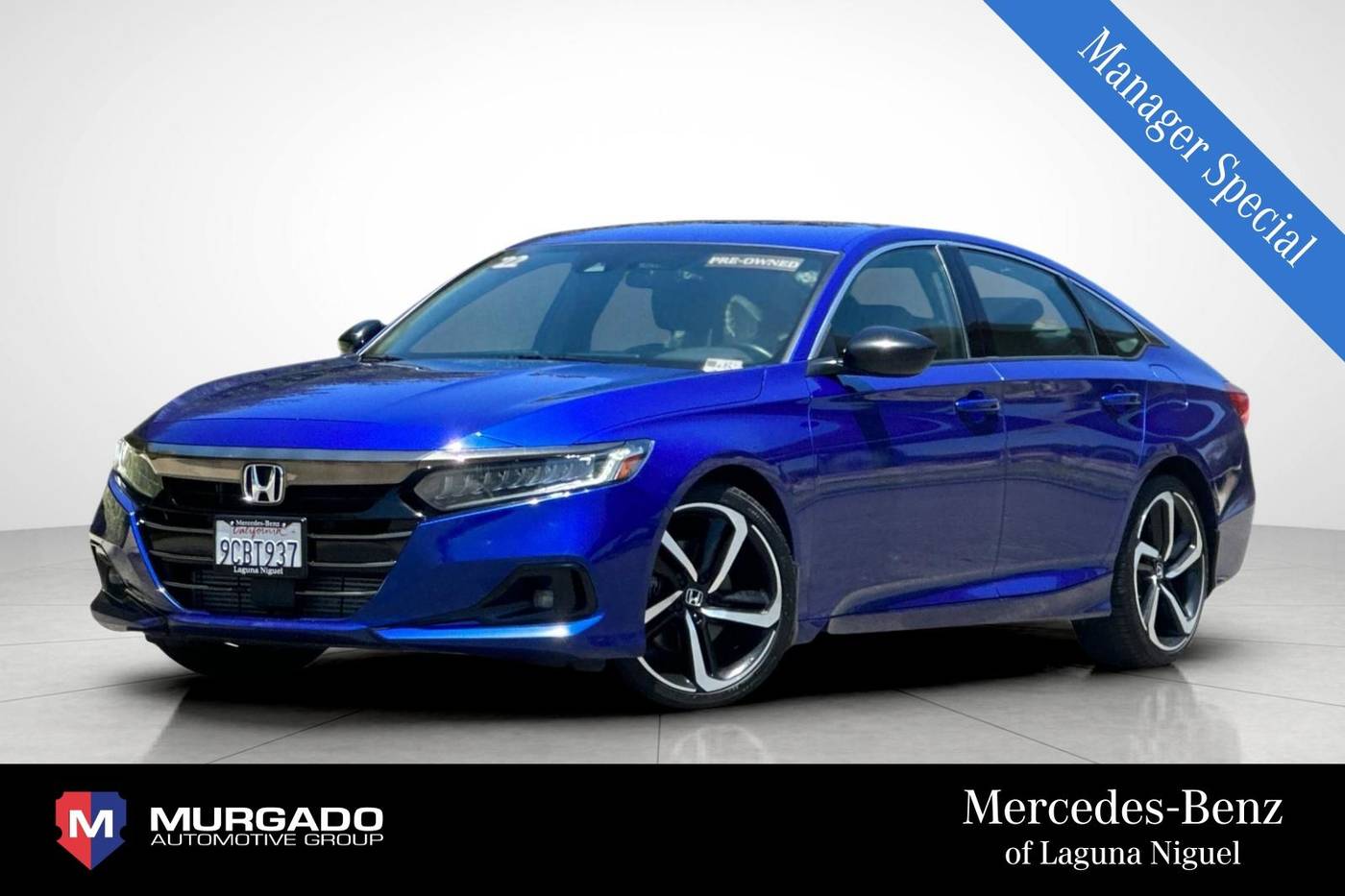 2022 Honda Accord Sport — Sedan — 60,407 mi — Laguna Niguel, CA
