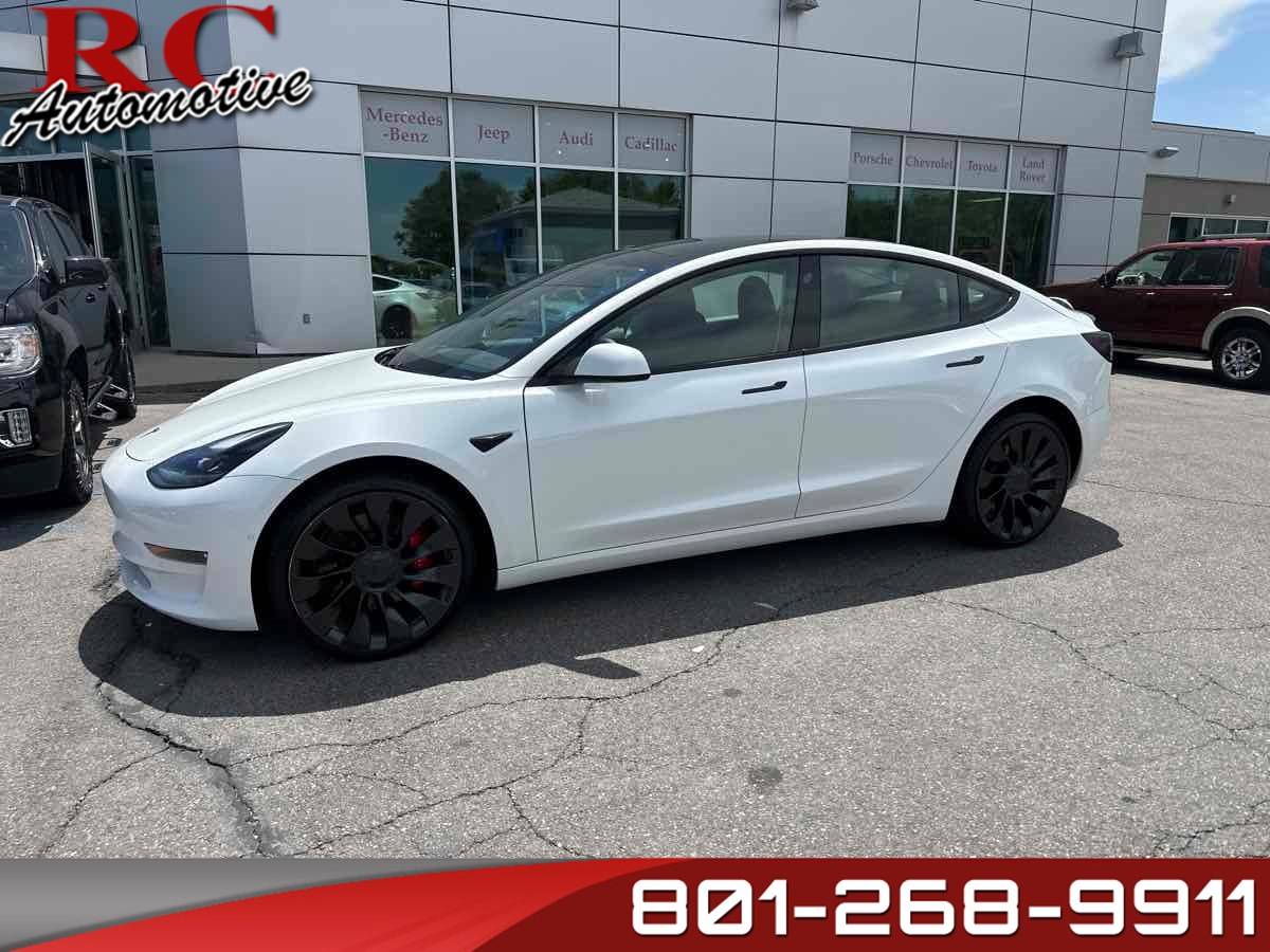 2021 Tesla Model 3 Performance — Sedan — 21,674 mi — Salt Lake, UT