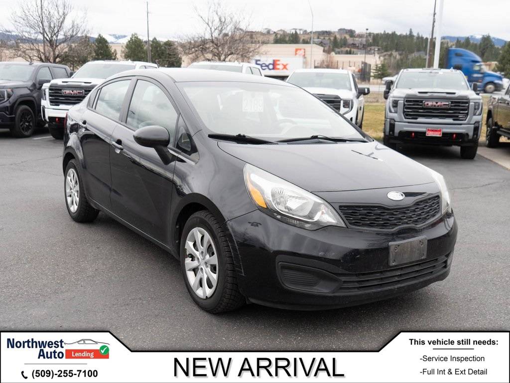 2013 Kia Rio LX — Sedan — 75,887 mi — Liberty Lake, WA