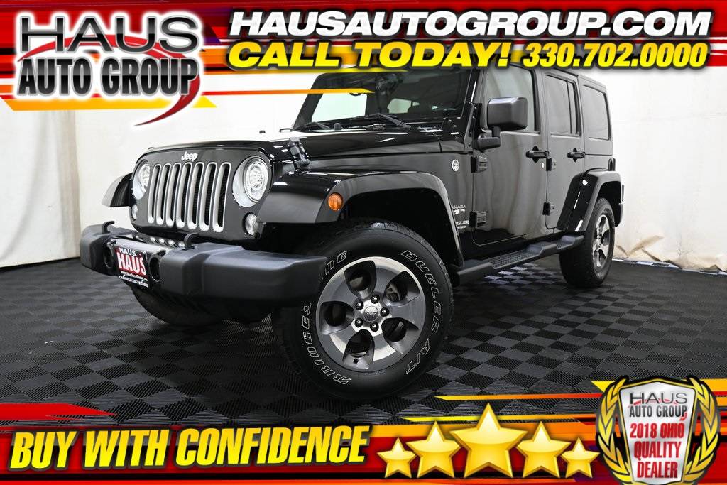 2017 Jeep Wrangler Sahara — SUV — 72,045 mi — Canfield, OH