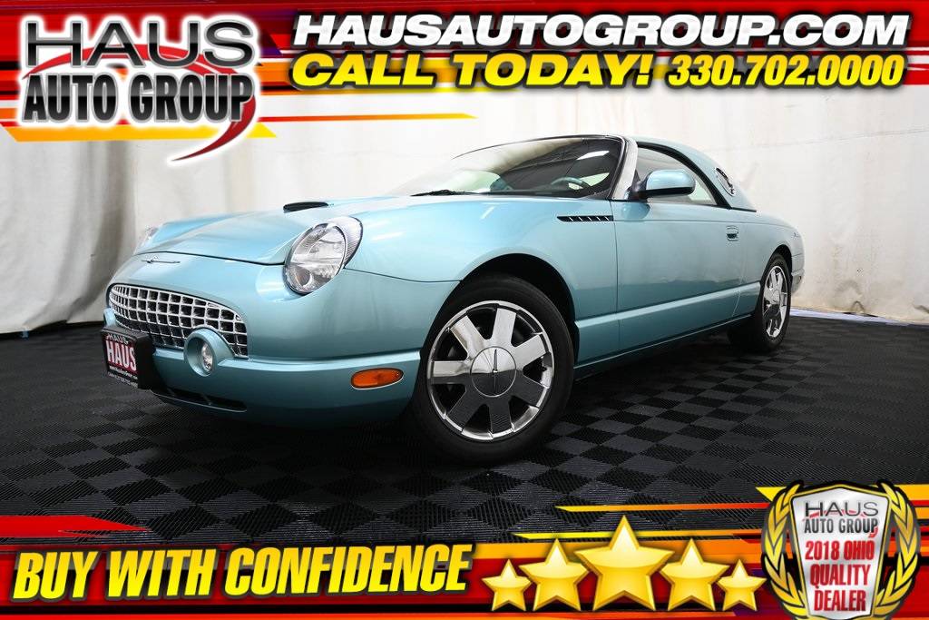 2002 Ford Thunderbird Deluxe — Convertible — 15,425 mi — Canfield, OH