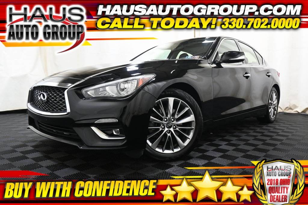 2018 INFINITI Q50 3.0t LUXE — Sedan — 156,355 mi — Canfield, OH