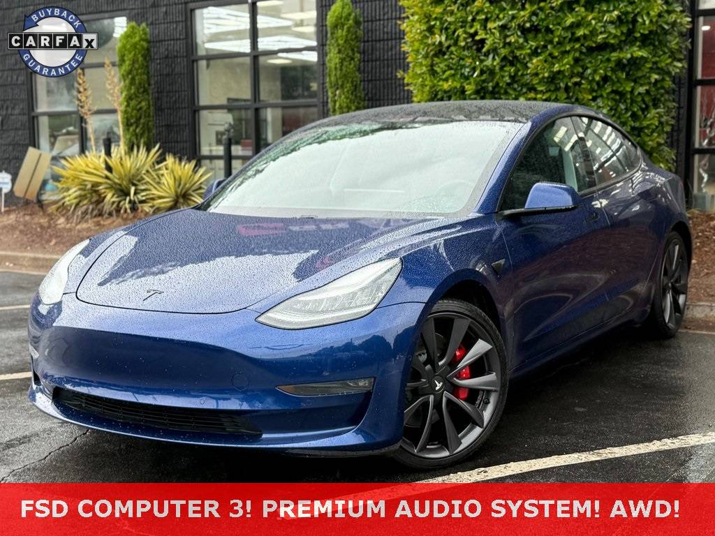 2020 Tesla Model 3 Performance — Sedan — 53,638 mi — Atlanta, GA
