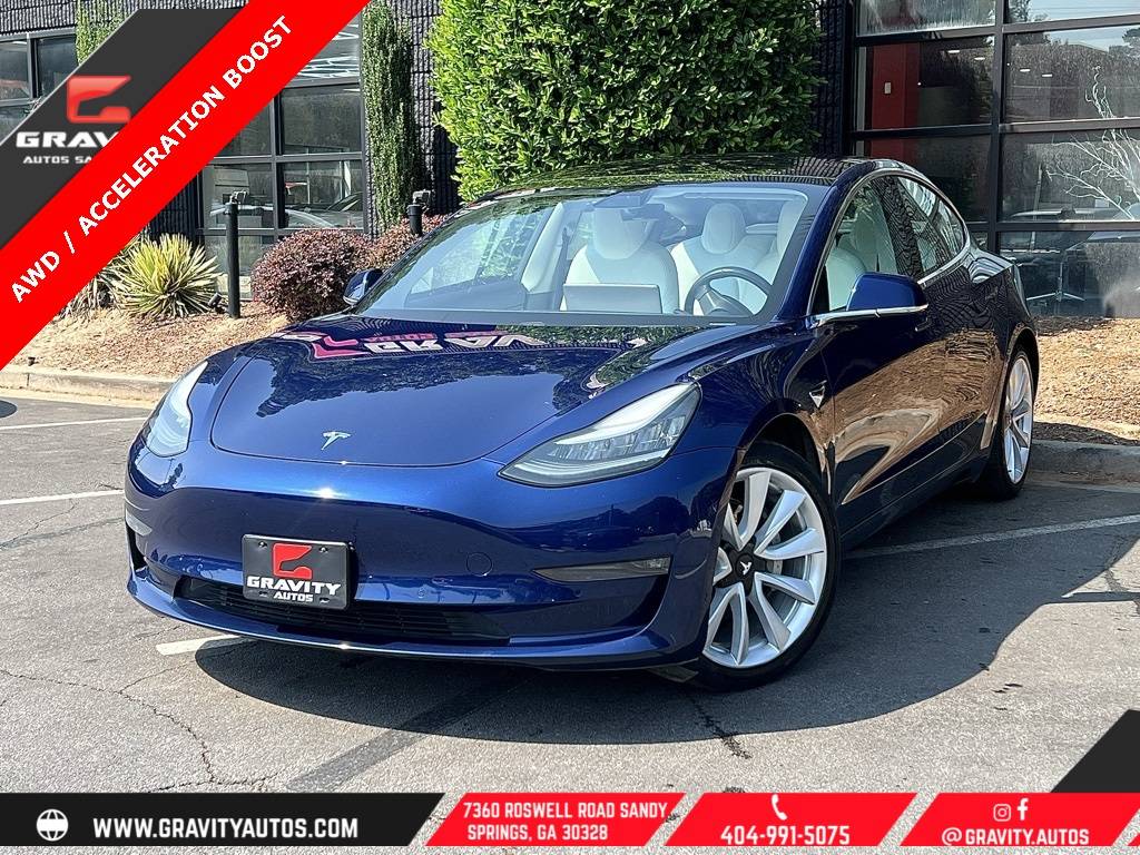 2018 Tesla Model 3 Long Range — Sedan — 76,647 mi — Atlanta, GA