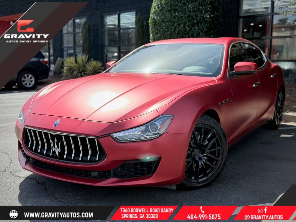 2018 Maserati Ghibli S Q4 — Sedan — 35,018 mi — Atlanta, GA
