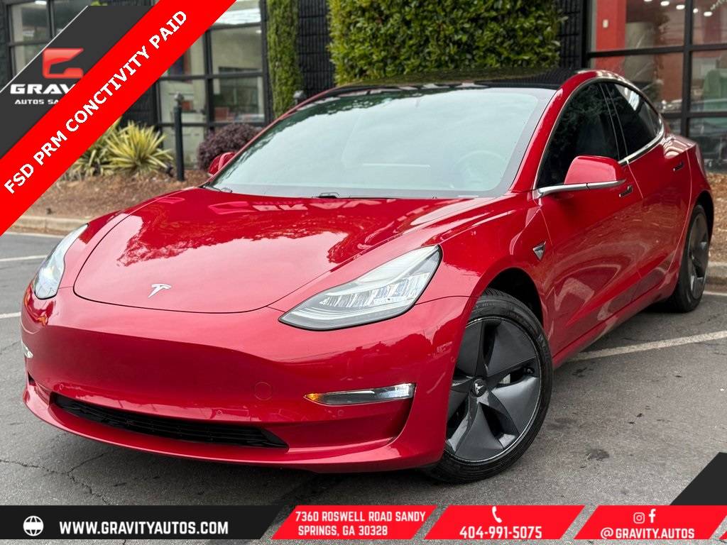 2018 Tesla Model 3 Long Range — Sedan — 27,041 mi — Atlanta, GA