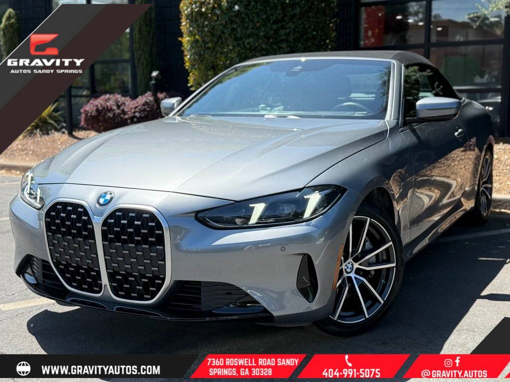 2025 BMW 4 Series 430i — Convertible — 14,265 mi — Atlanta, GA