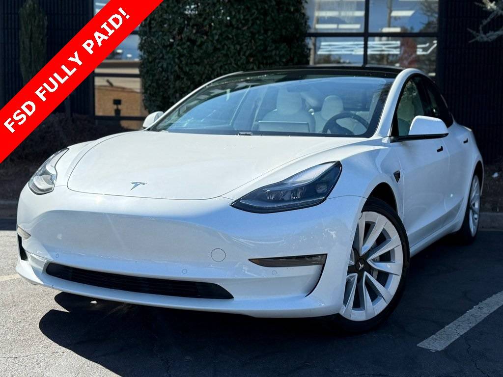 2021 Tesla Model 3 Long Range — Sedan — 37,761 mi — Atlanta, GA