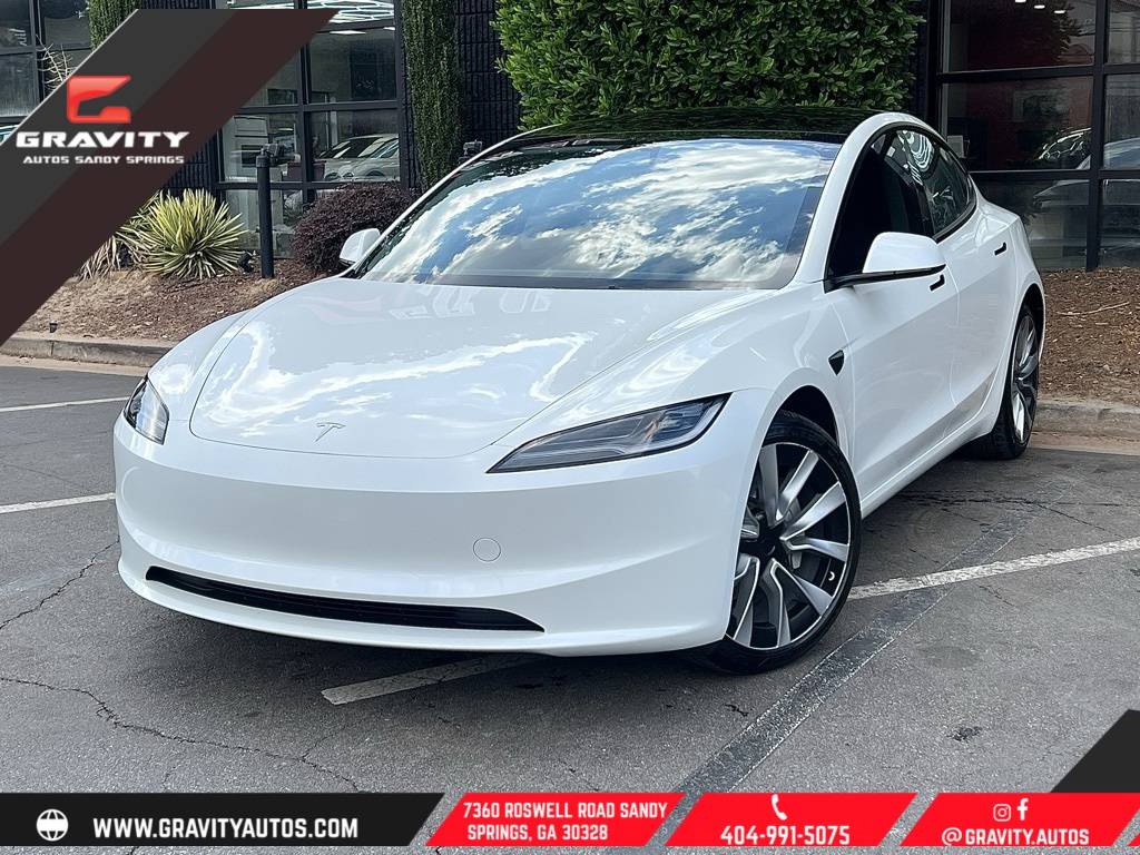 2025 Tesla Model 3 Long Range — Sedan — 12,259 mi — Atlanta, GA