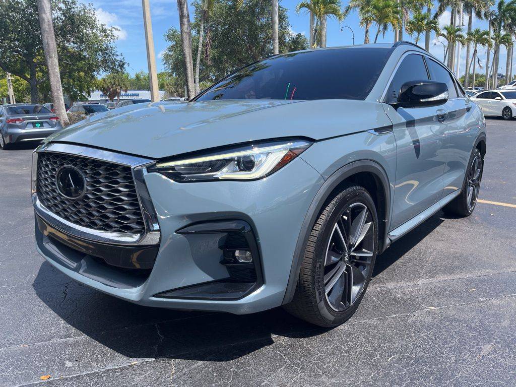2022 INFINITI QX55 LUXE — SUV — 75,222 mi — Plantation, FL