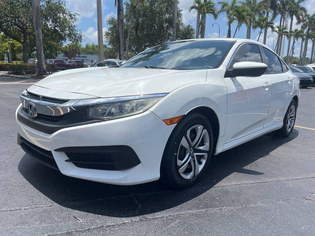 2018 Honda Civic LX — Sedan — 80,293 mi — Plantation, FL