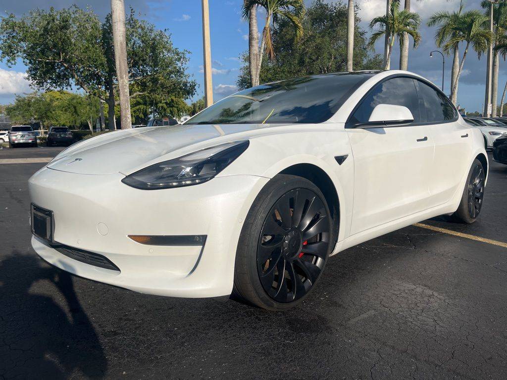 2022 Tesla Model 3 Performance — Sedan — 40,727 mi — Plantation, FL