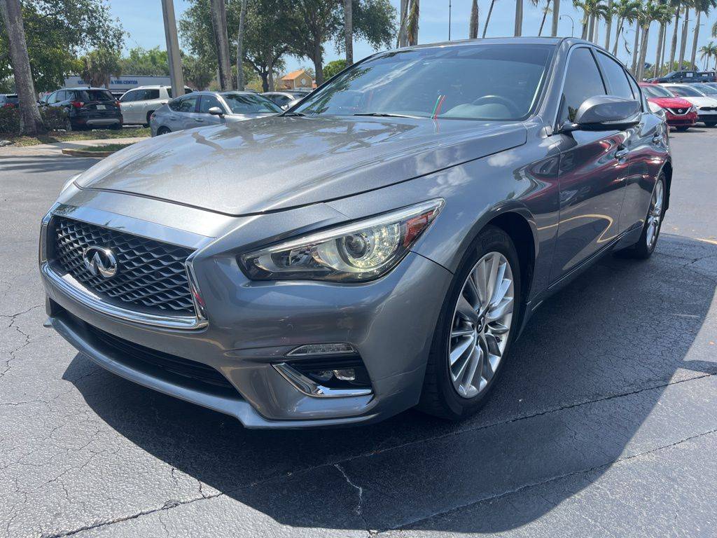 2021 INFINITI Q50 3.0t LUXE — Sedan — 59,776 mi — Plantation, FL