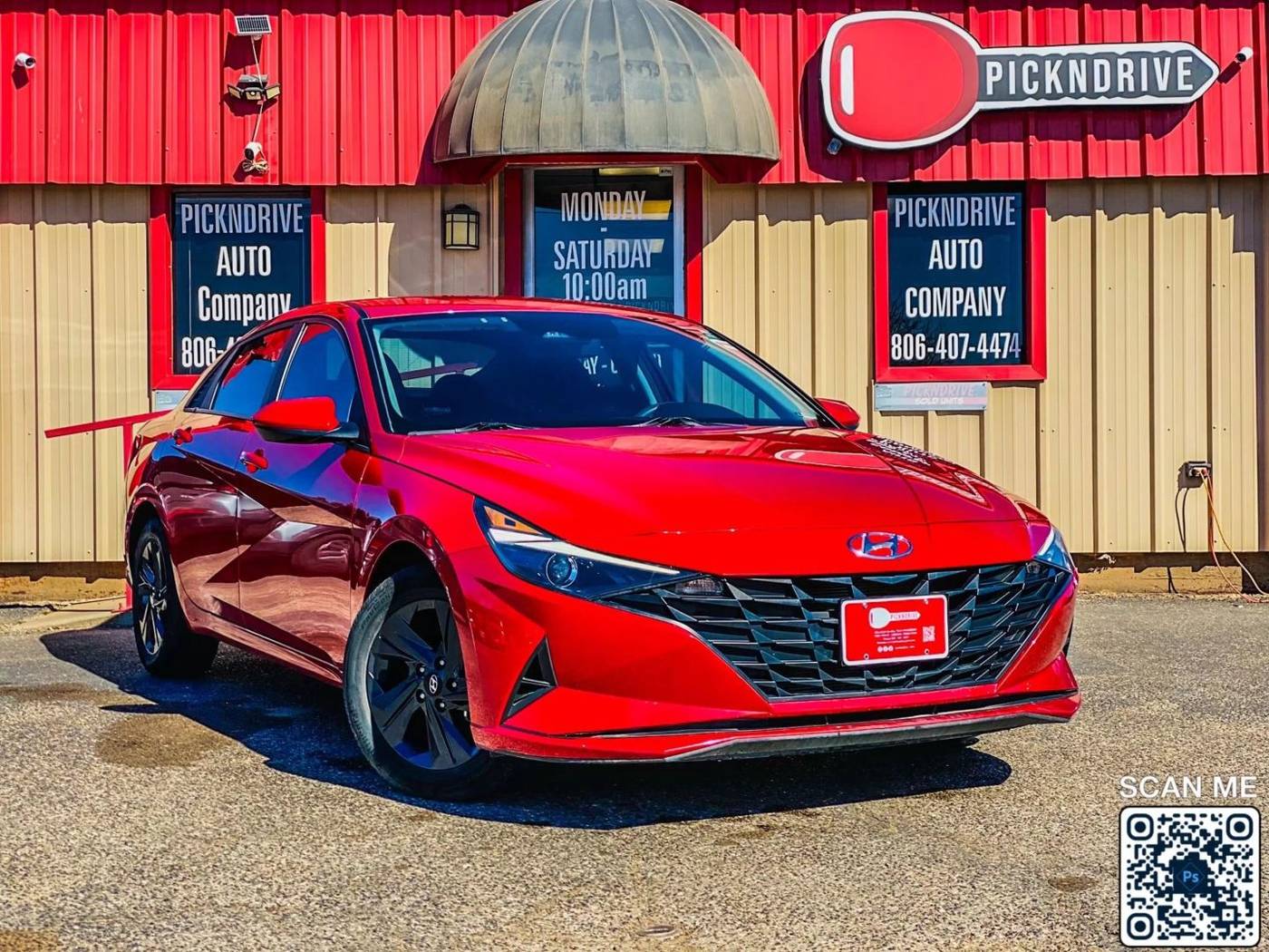 2022 Hyundai Elantra SEL — Sedan — 36,421 mi — Lubbock, TX