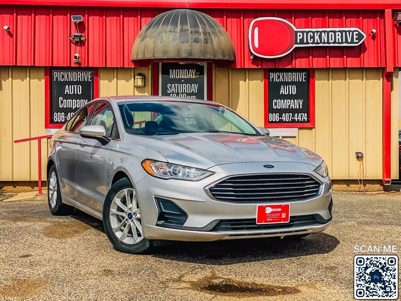 2019 Ford Fusion SE — Sedan — 70,781 mi — Lubbock, TX