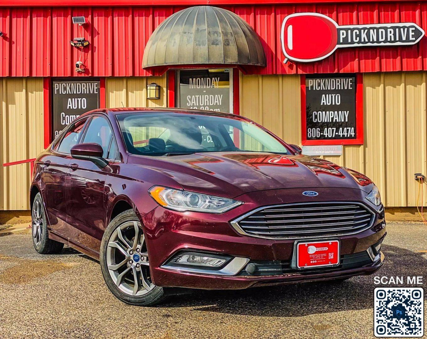 2018 Ford Fusion SE — Sedan — 64,030 mi — Lubbock, TX