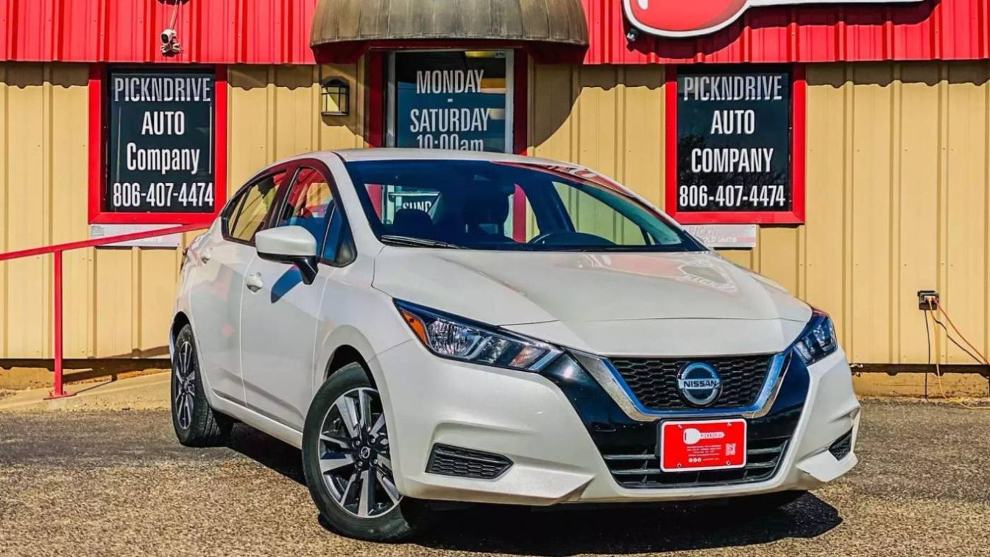 2022 Nissan Versa SV — Sedan — 37,471 mi — Lubbock, TX