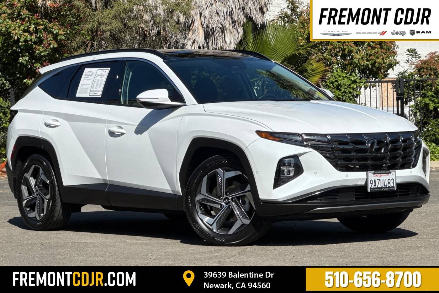2022 Hyundai Tucson Limited — SUV — 25,025 mi — Newark, CA