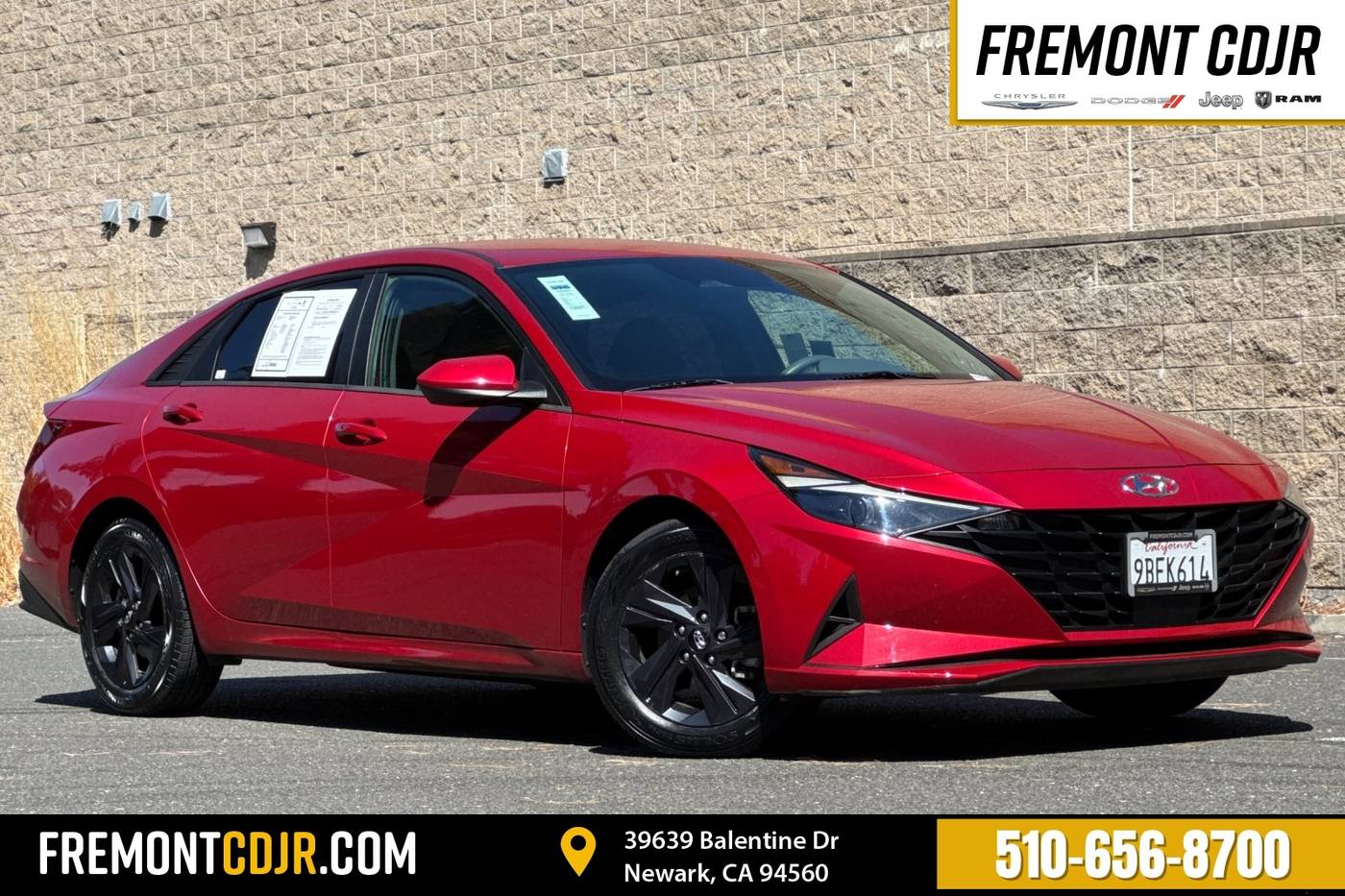 2022 Hyundai Elantra SEL — Sedan — 44,812 mi — Newark, CA