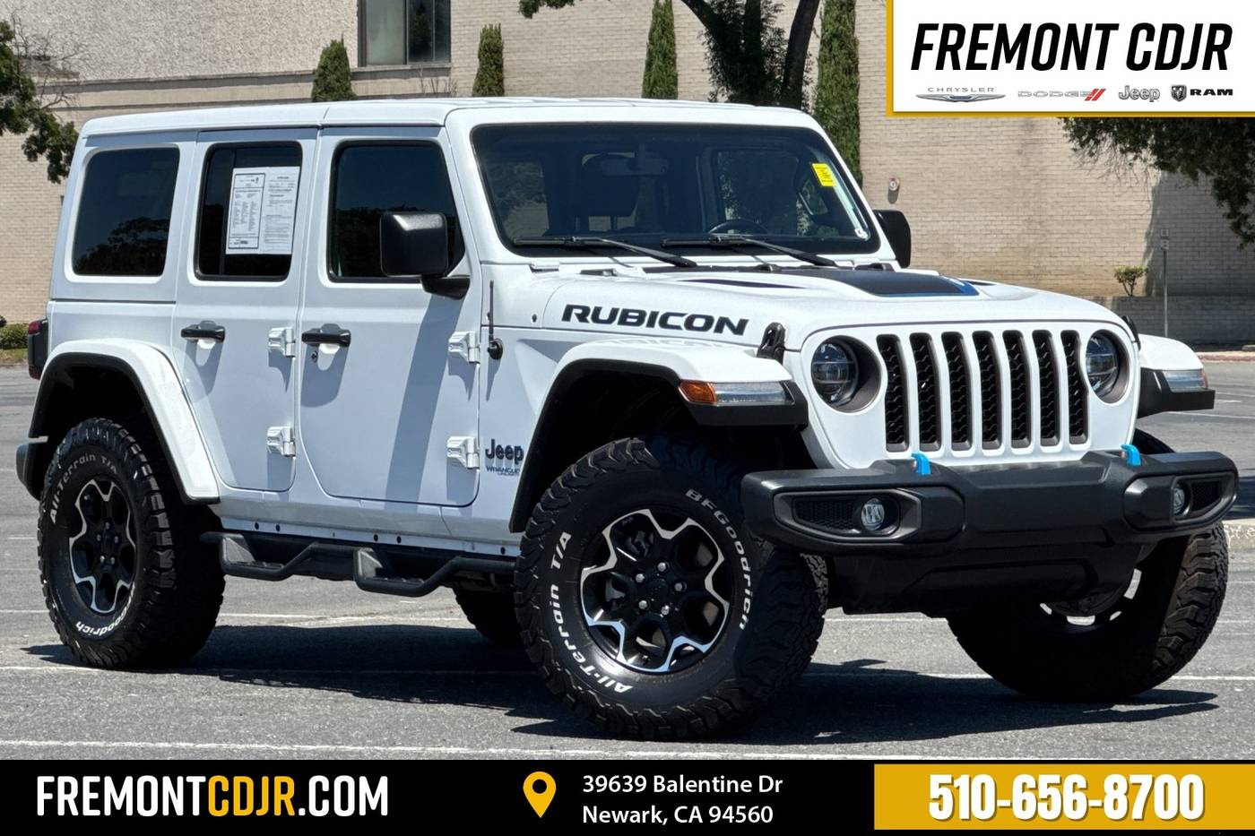 2021 Jeep Wrangler Rubicon 4xe — SUV — 65,270 mi — Newark, CA