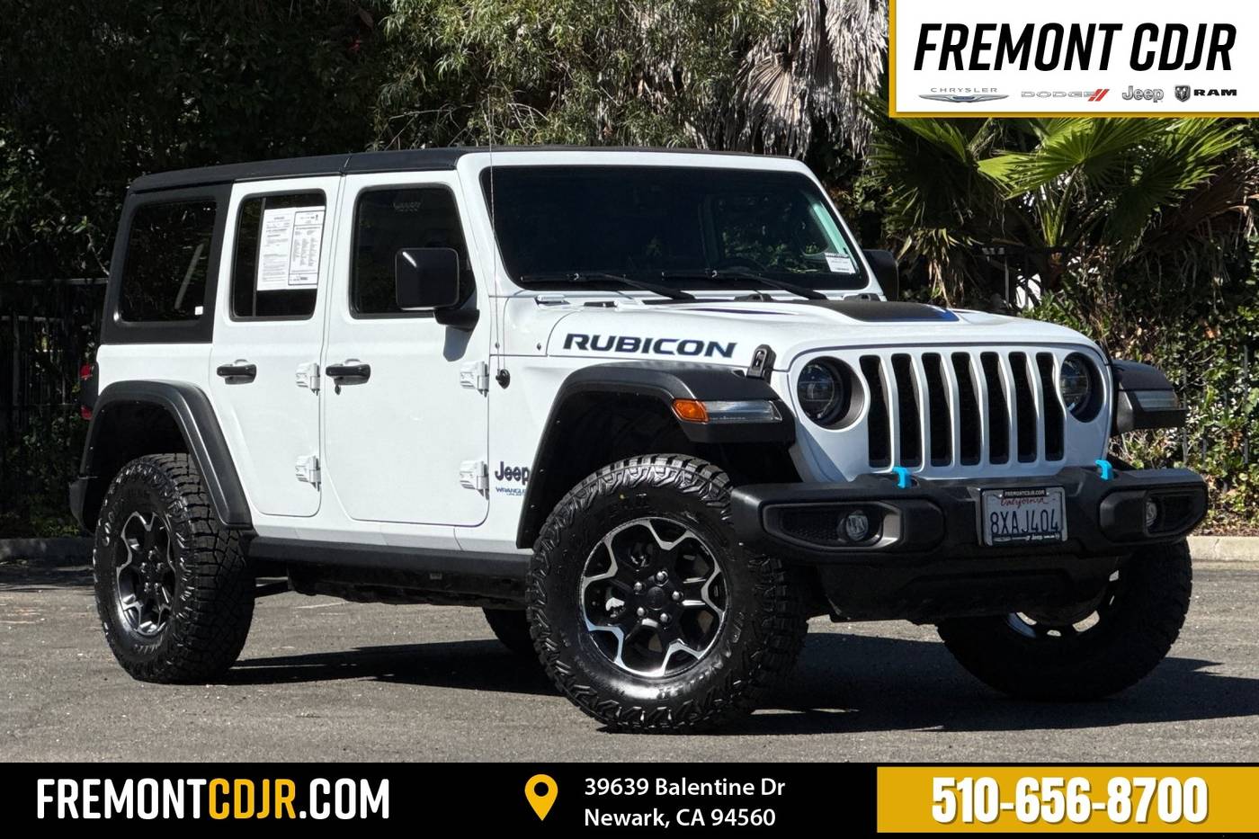 2021 Jeep Wrangler Rubicon 4xe — SUV — 45,089 mi — Newark, CA