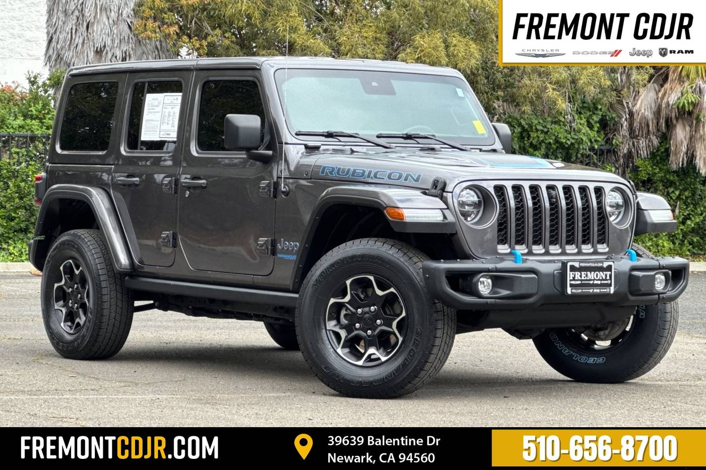 2022 Jeep Wrangler Rubicon 4xe — SUV — 48,055 mi — Newark, CA