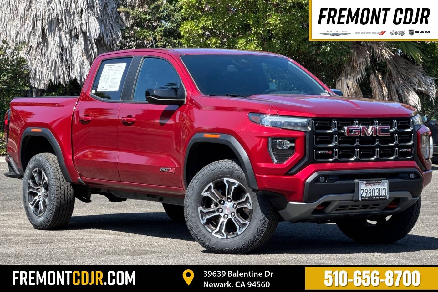 2023 GMC Canyon AT4 — Pickup Truck — 66,022 mi — Newark, CA