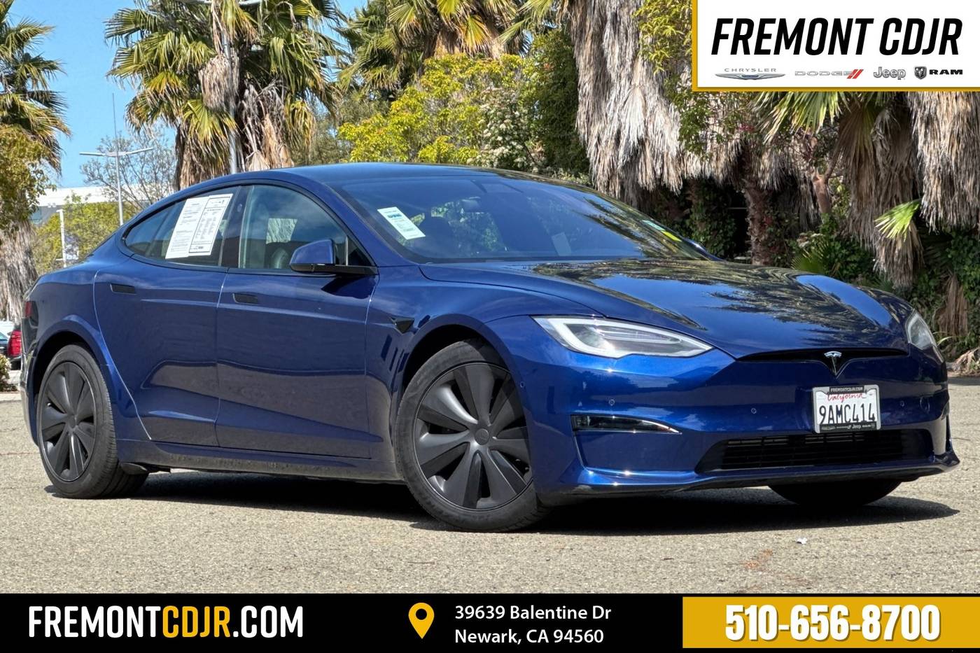 2021 Tesla Model S Long Range — Hatchback — 51,766 mi — Newark, CA