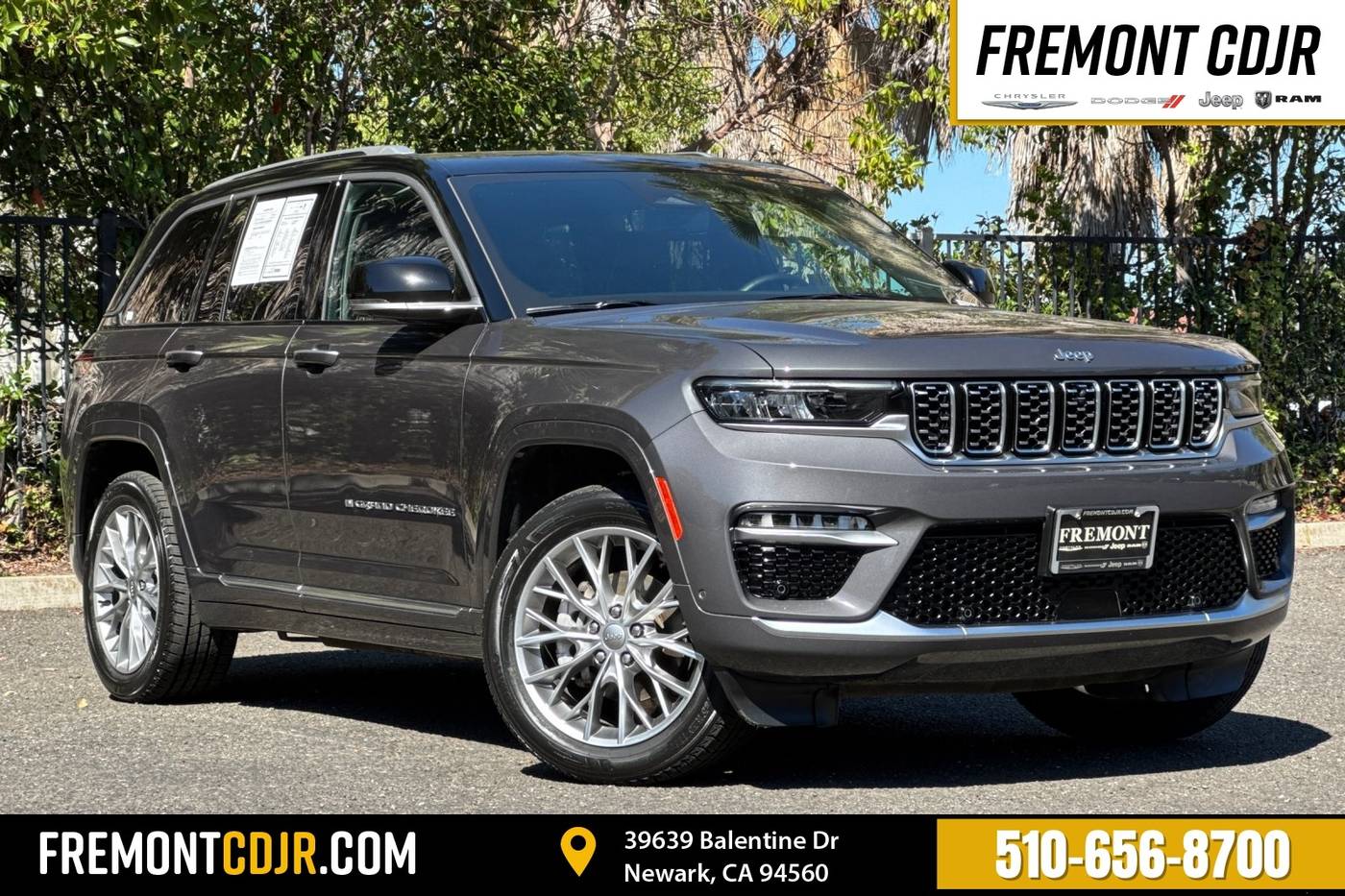 2022 Jeep Grand Cherokee Summit — SUV — 40,572 mi — Newark, CA