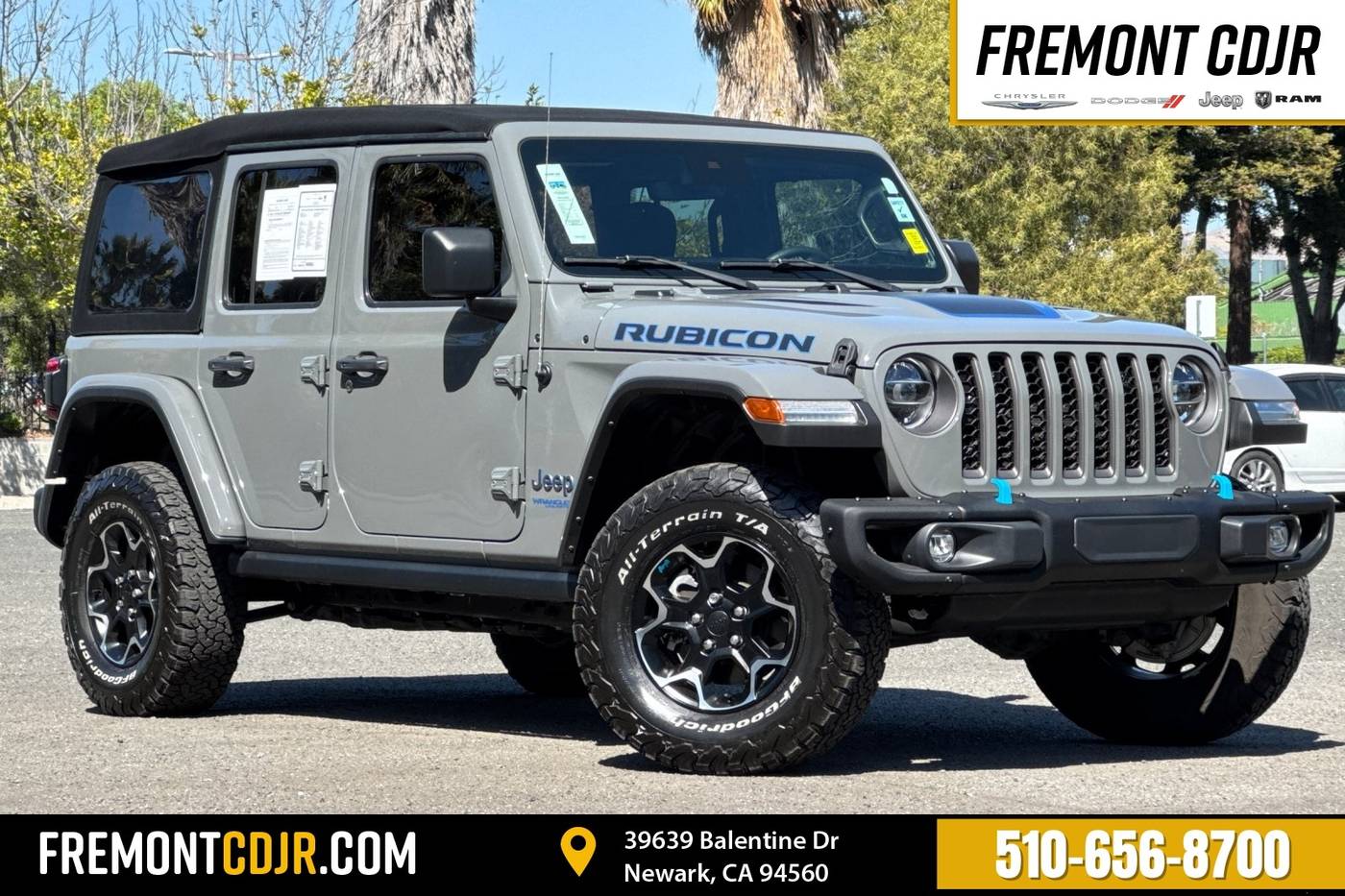 2022 Jeep Wrangler Rubicon 4xe — SUV — 24,168 mi — Newark, CA